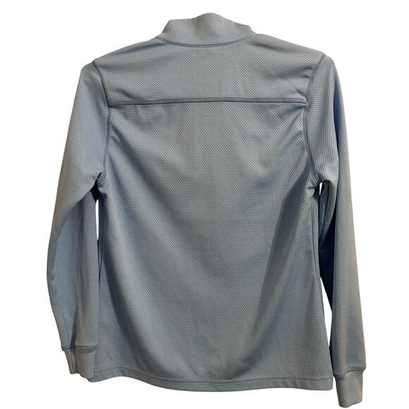 Greg Norman Light Blue Microlux Play Dry Quarter Zip S/P - Picture 2 of 7